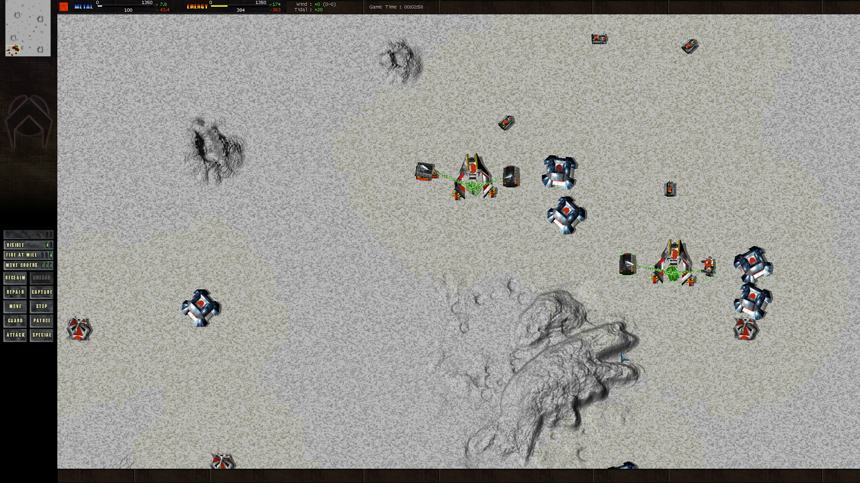 Original Total Annihilation gameplay